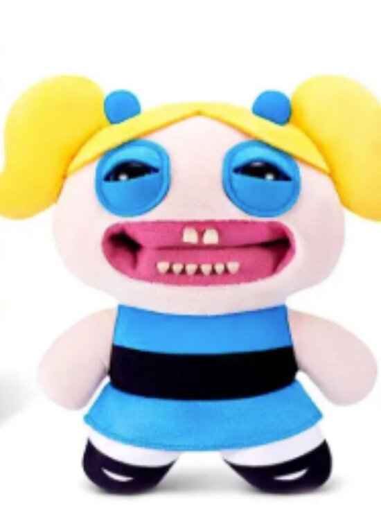 Fuggler Other - Fuggler Bubbles Powerpuff Girls Plush ZURU Funny Ugly Monster Doll NEW in Box